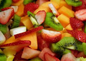 With diabetes sugar, fruit must include a daily diet